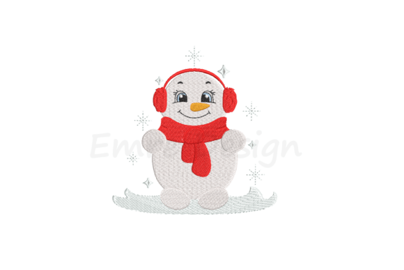 Cute Snowman Christmas Embroidery Review