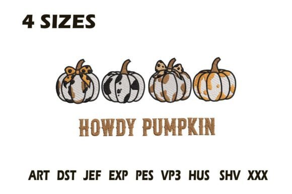 Howdy Pumpkin Western Embroidery Design Review