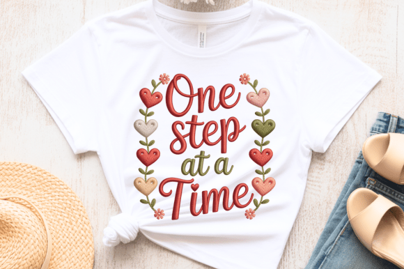 One Step at a Time Embroidery PNG Review