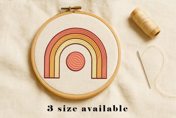 Retro Rainbow Embroidery Design Review