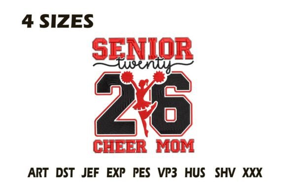 Senior 2026 Cheer Mom Embroidery Review