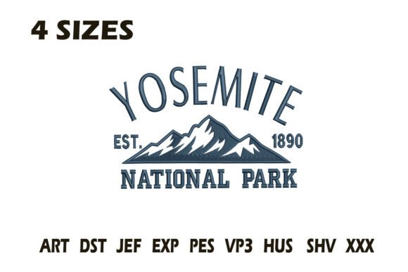 Yosemite National Park Embroidery Review
